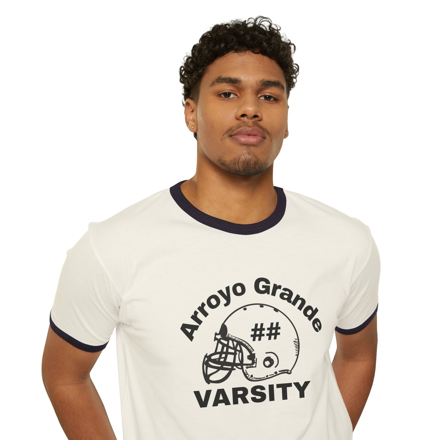 AG Varsity Football Ringer T-Shirt
