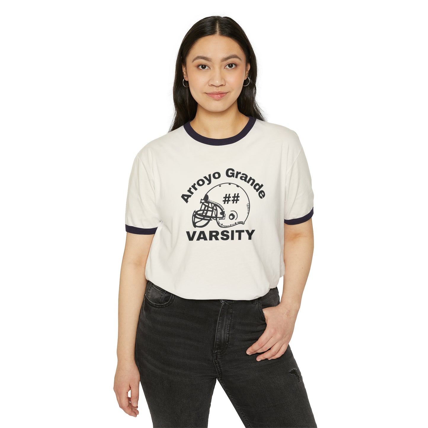 AG Varsity Football Ringer T-Shirt