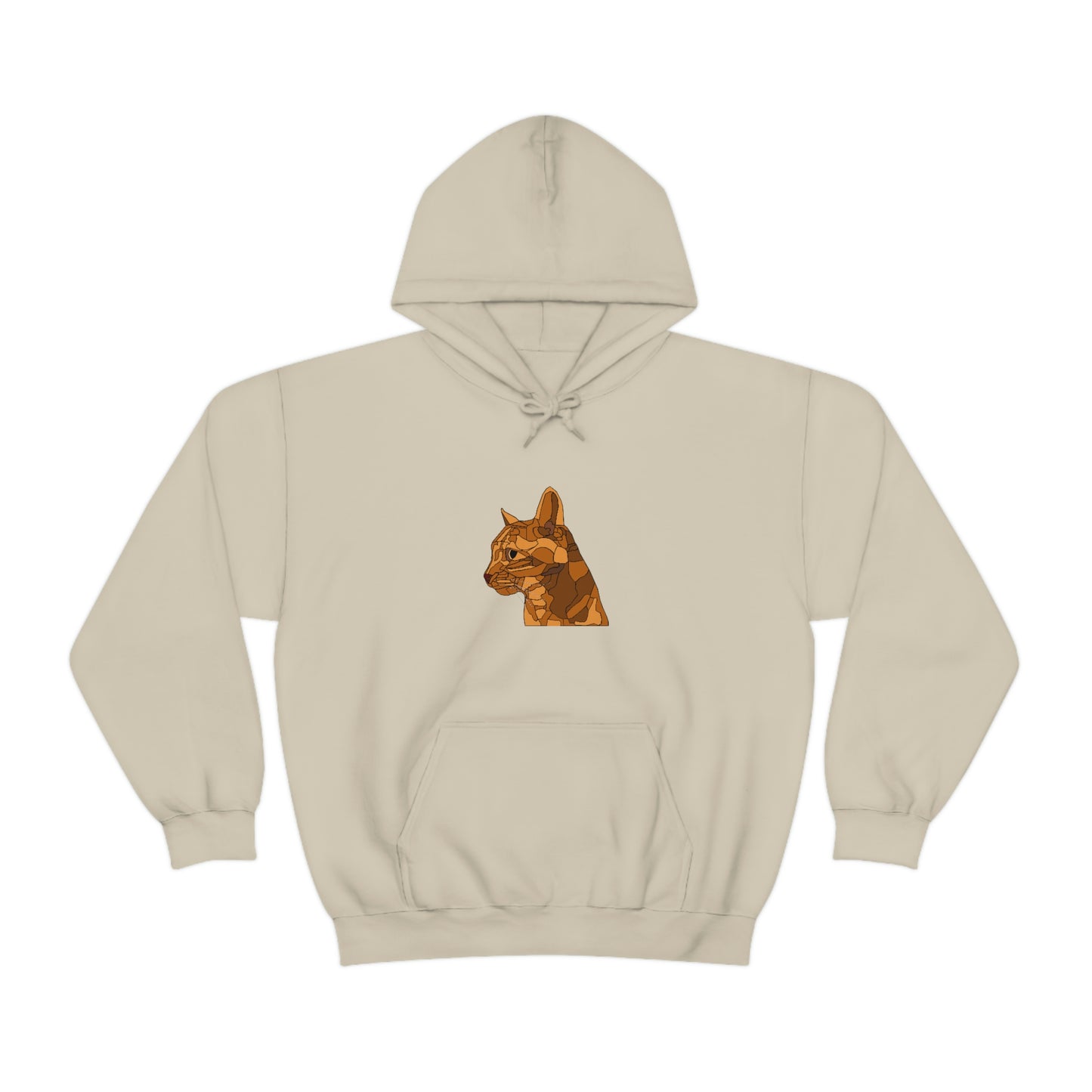 Little Orange Cat - Unisex Heavy Blend Hooded Sweatshirt