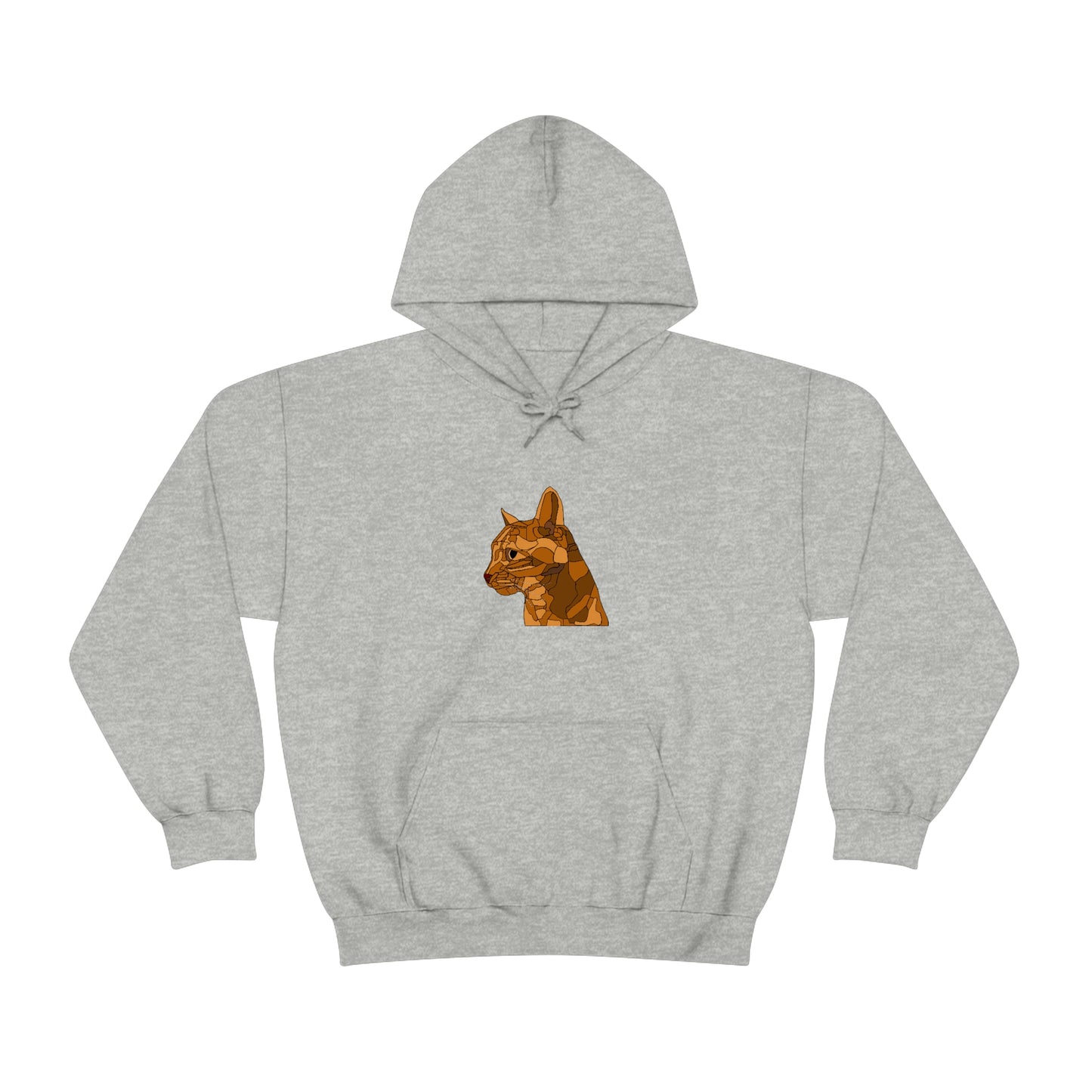 Little Orange Cat - Unisex Heavy Blend Hooded Sweatshirt