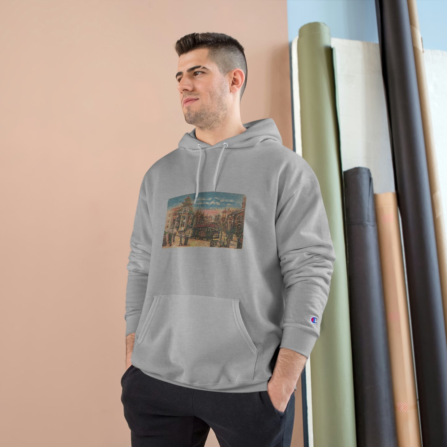 Cable Car SF - Champion Hoodie
