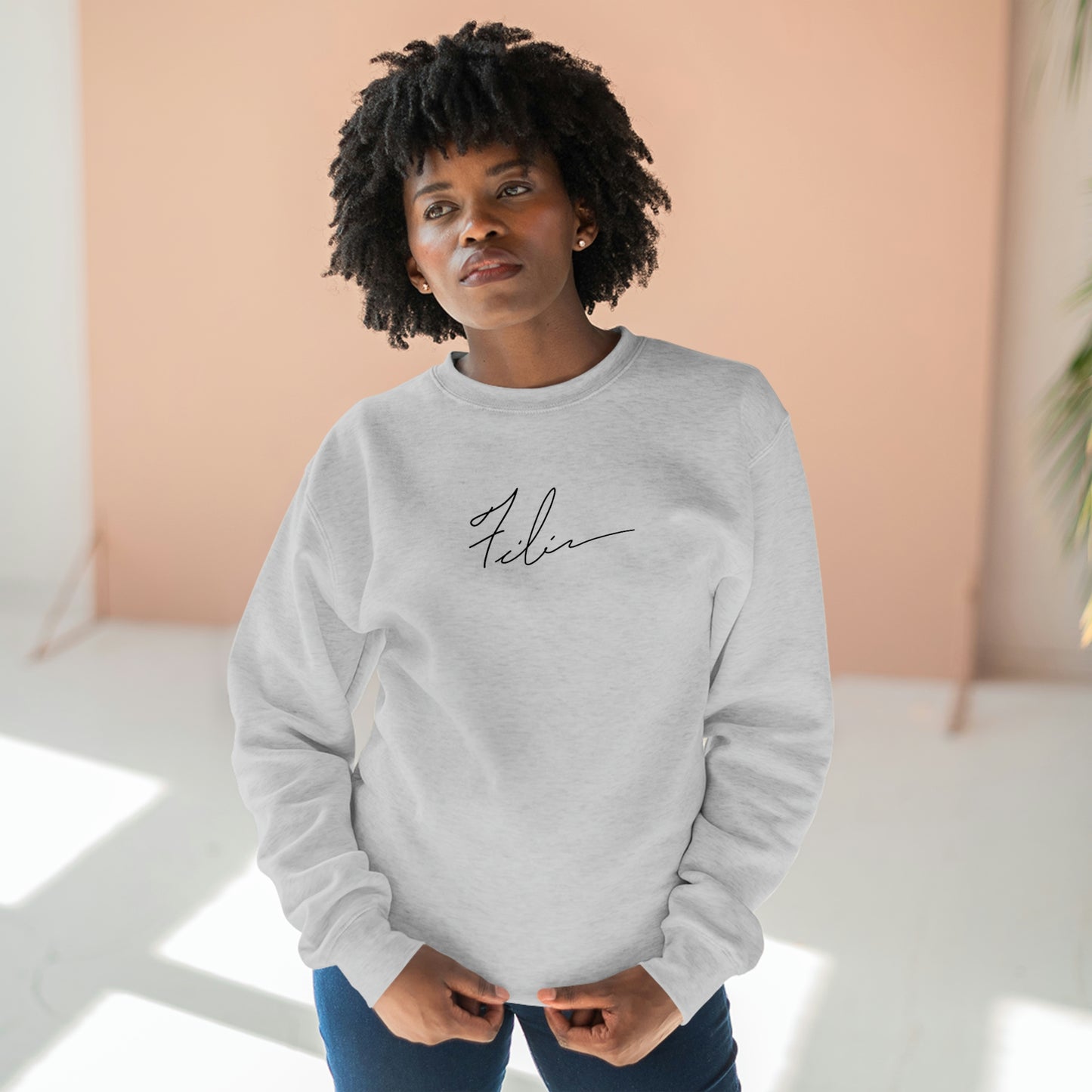 Filice - Unisex Premium Crewneck Sweatshirt