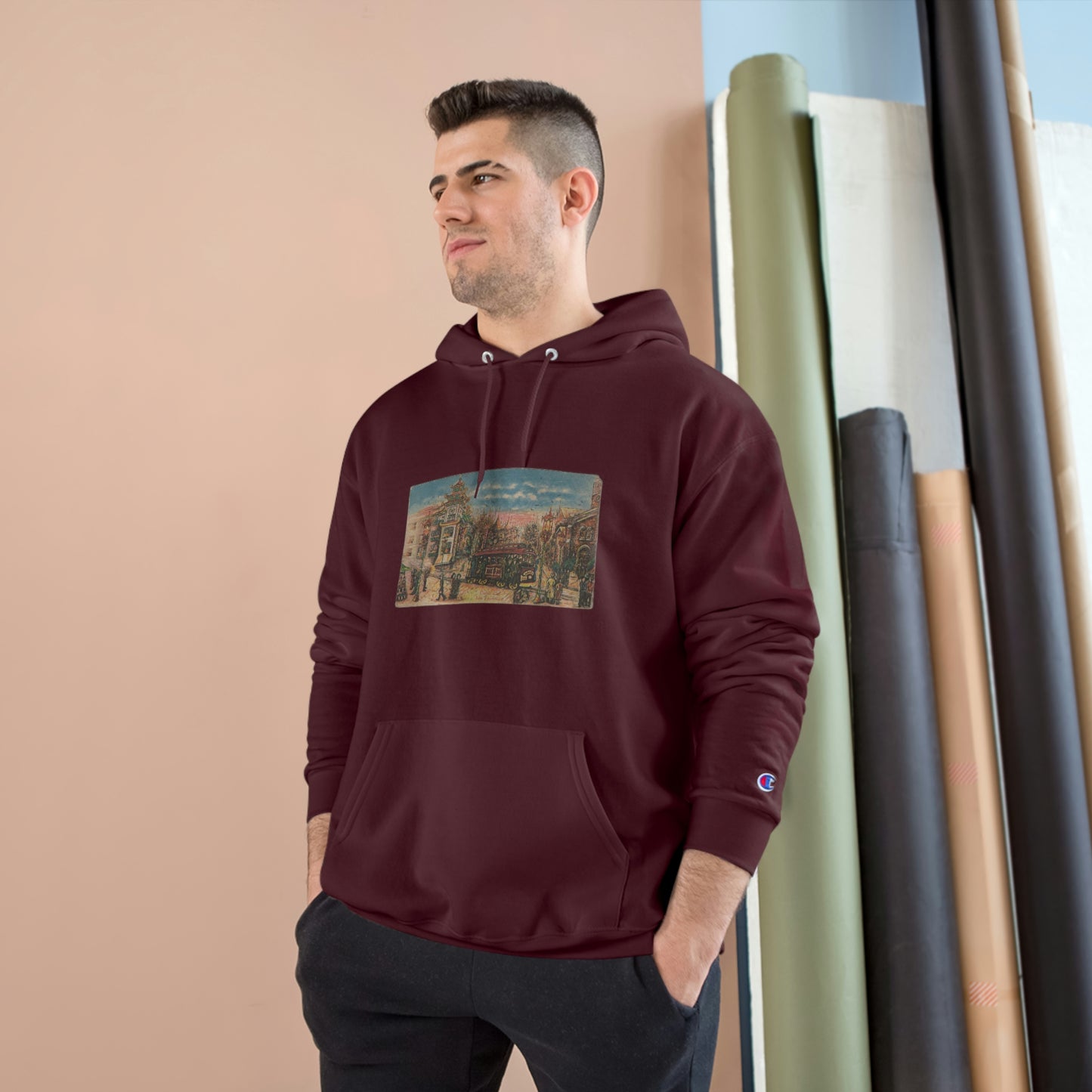 Cable Car SF - Champion Hoodie