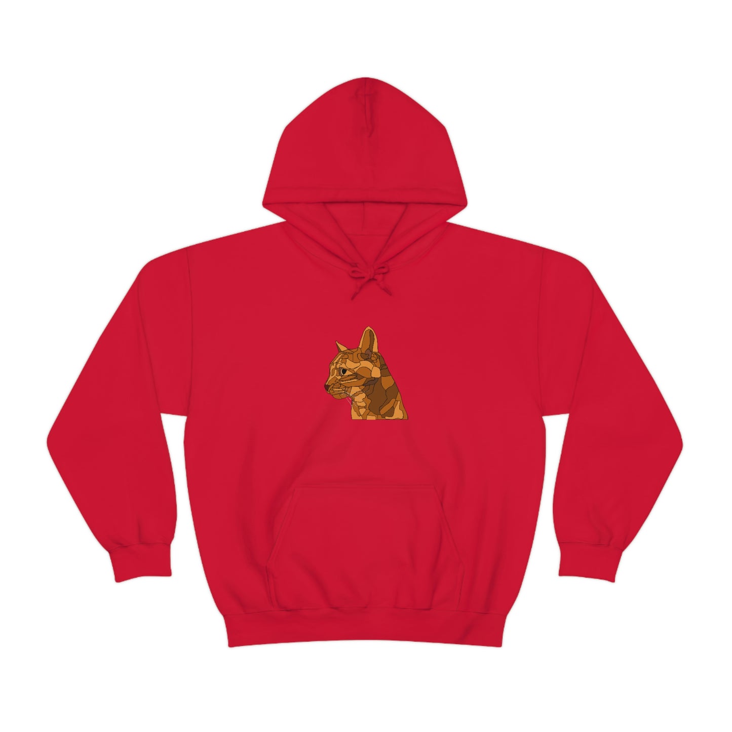 Little Orange Cat - Unisex Heavy Blend Hooded Sweatshirt