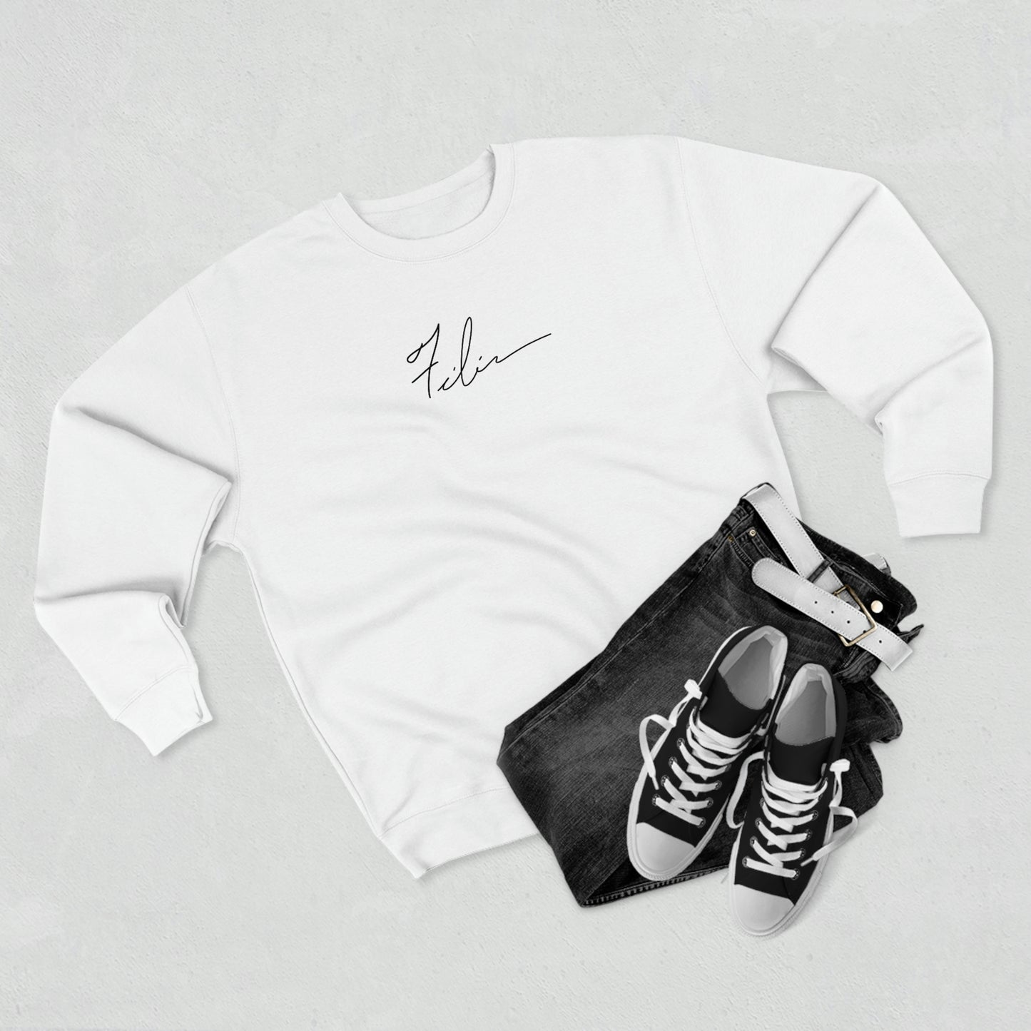 Filice - Unisex Premium Crewneck Sweatshirt