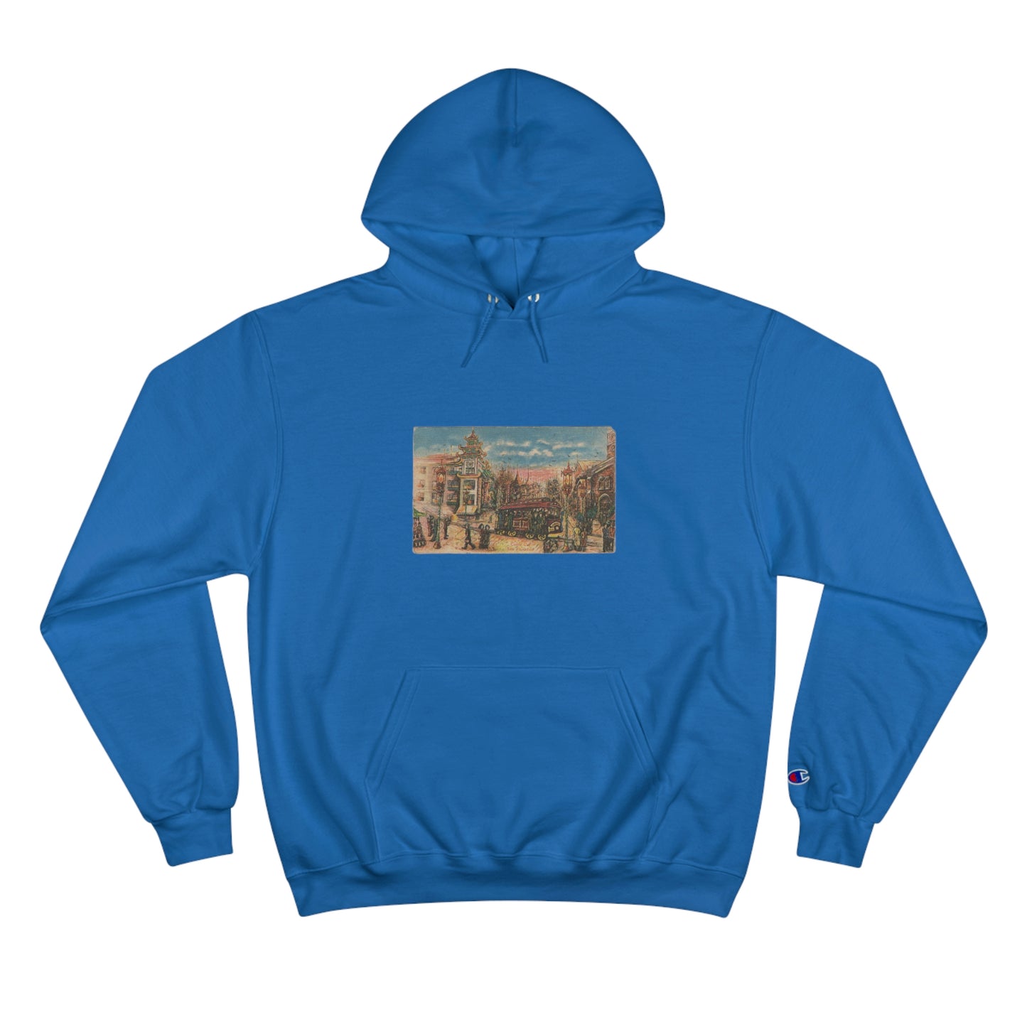 Cable Car SF - Champion Hoodie