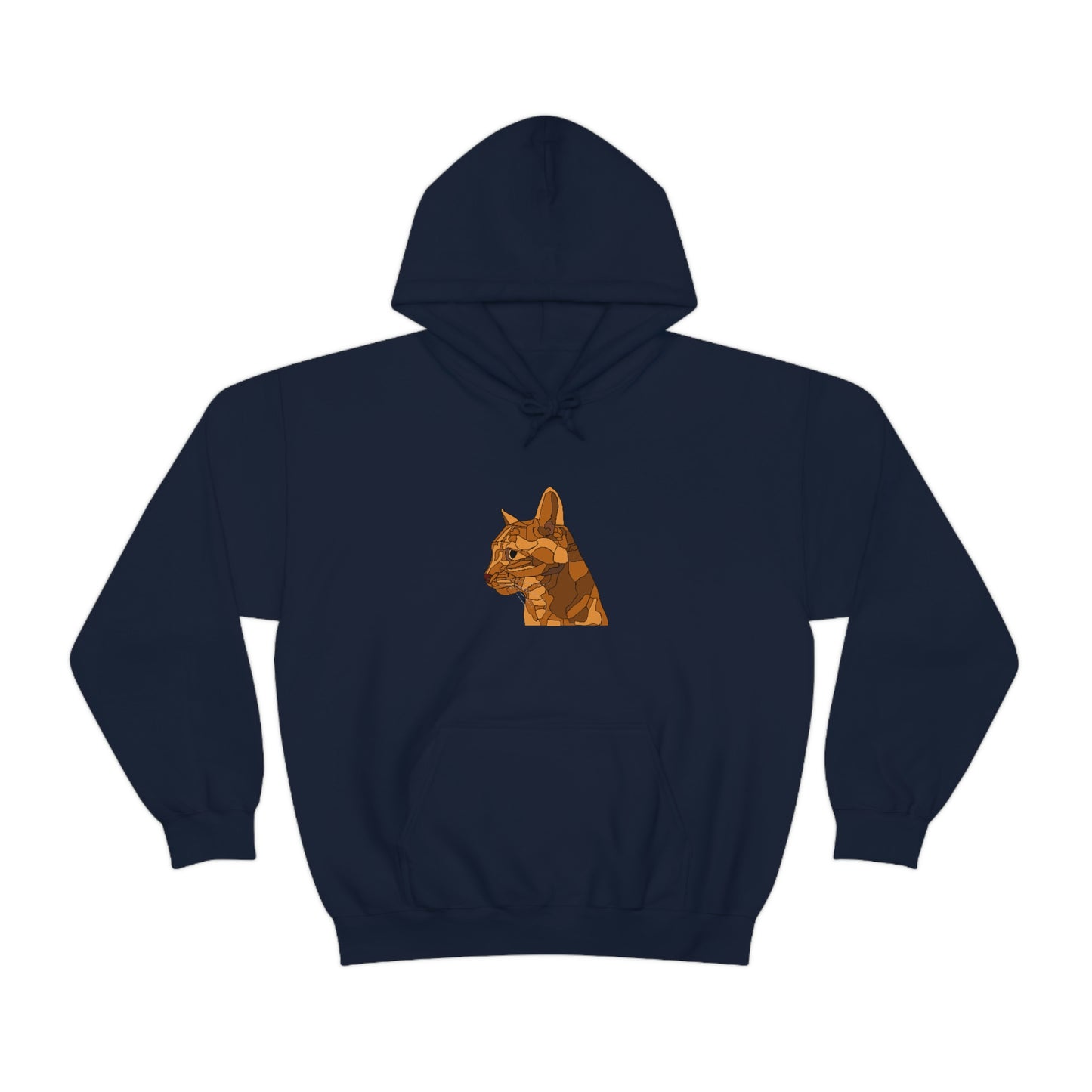 Little Orange Cat - Unisex Heavy Blend Hooded Sweatshirt
