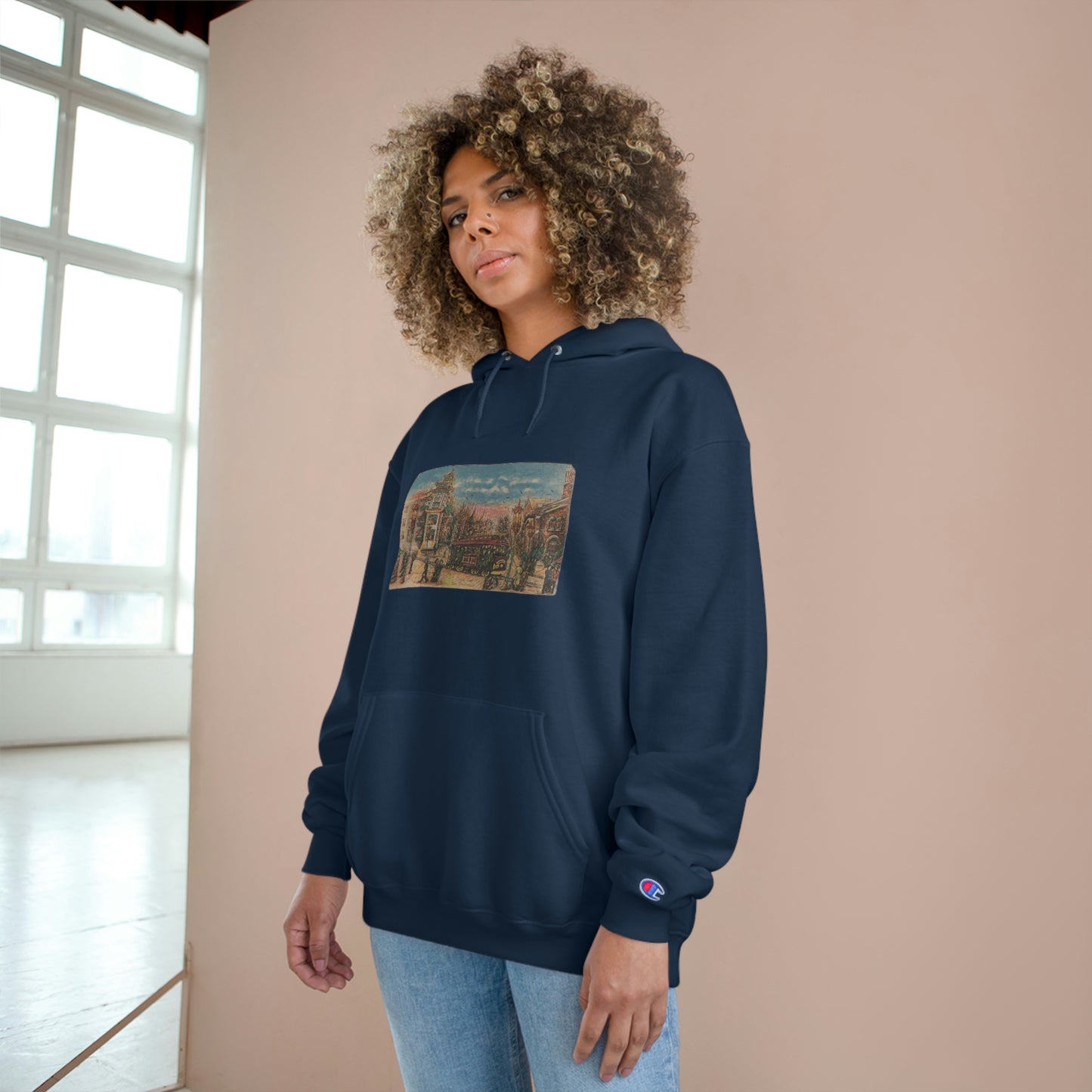 Cable Car SF - Champion Hoodie