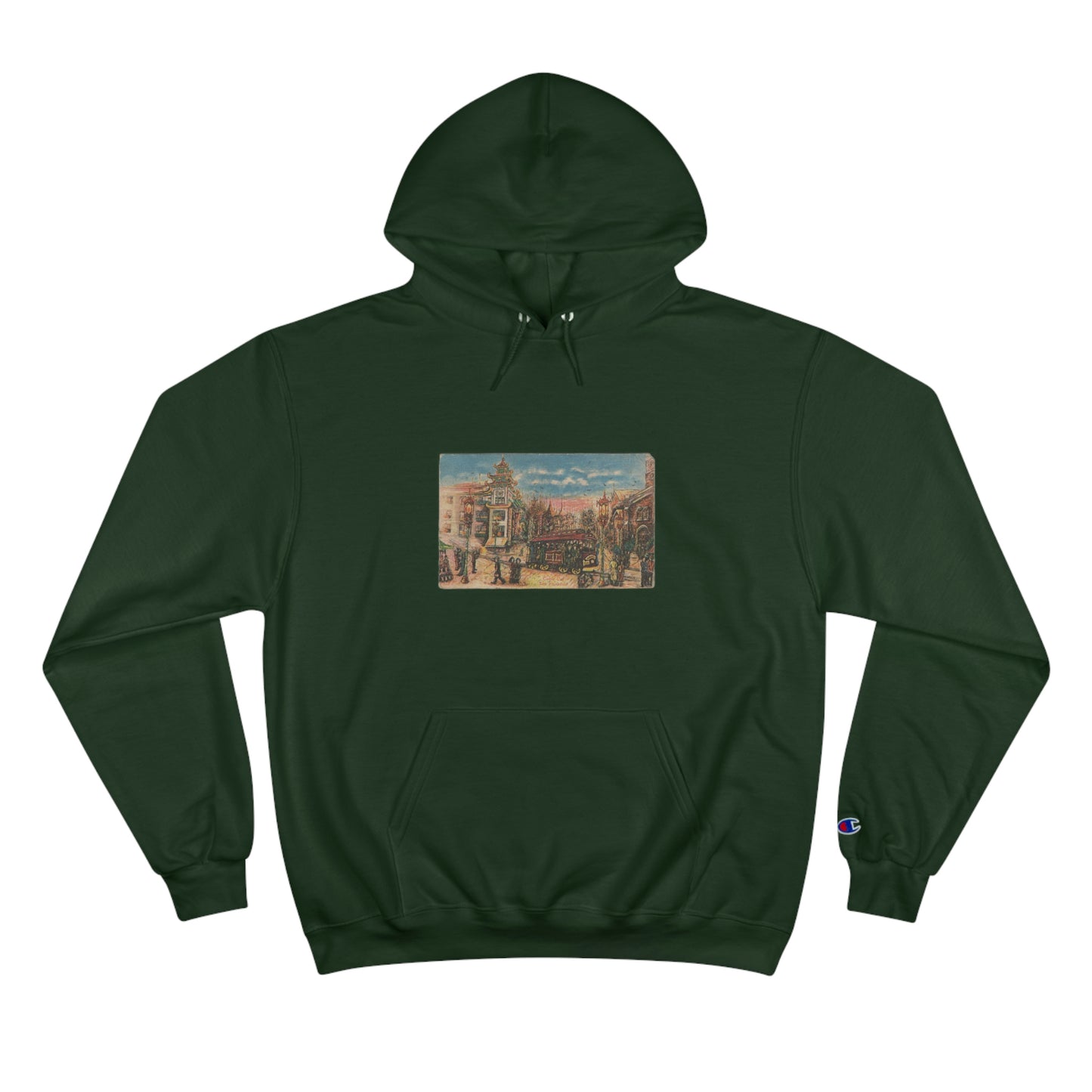 Cable Car SF - Champion Hoodie