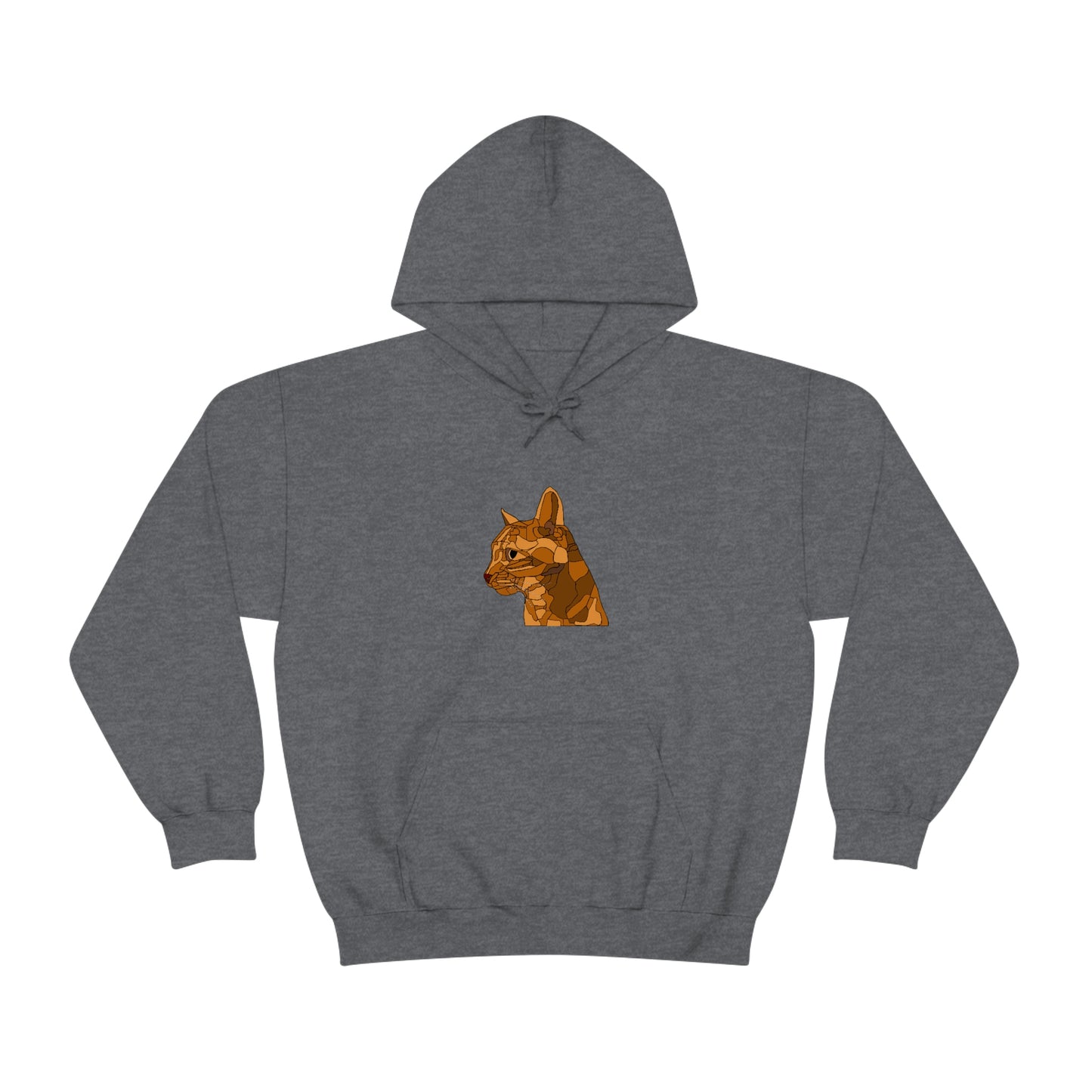 Little Orange Cat - Unisex Heavy Blend Hooded Sweatshirt