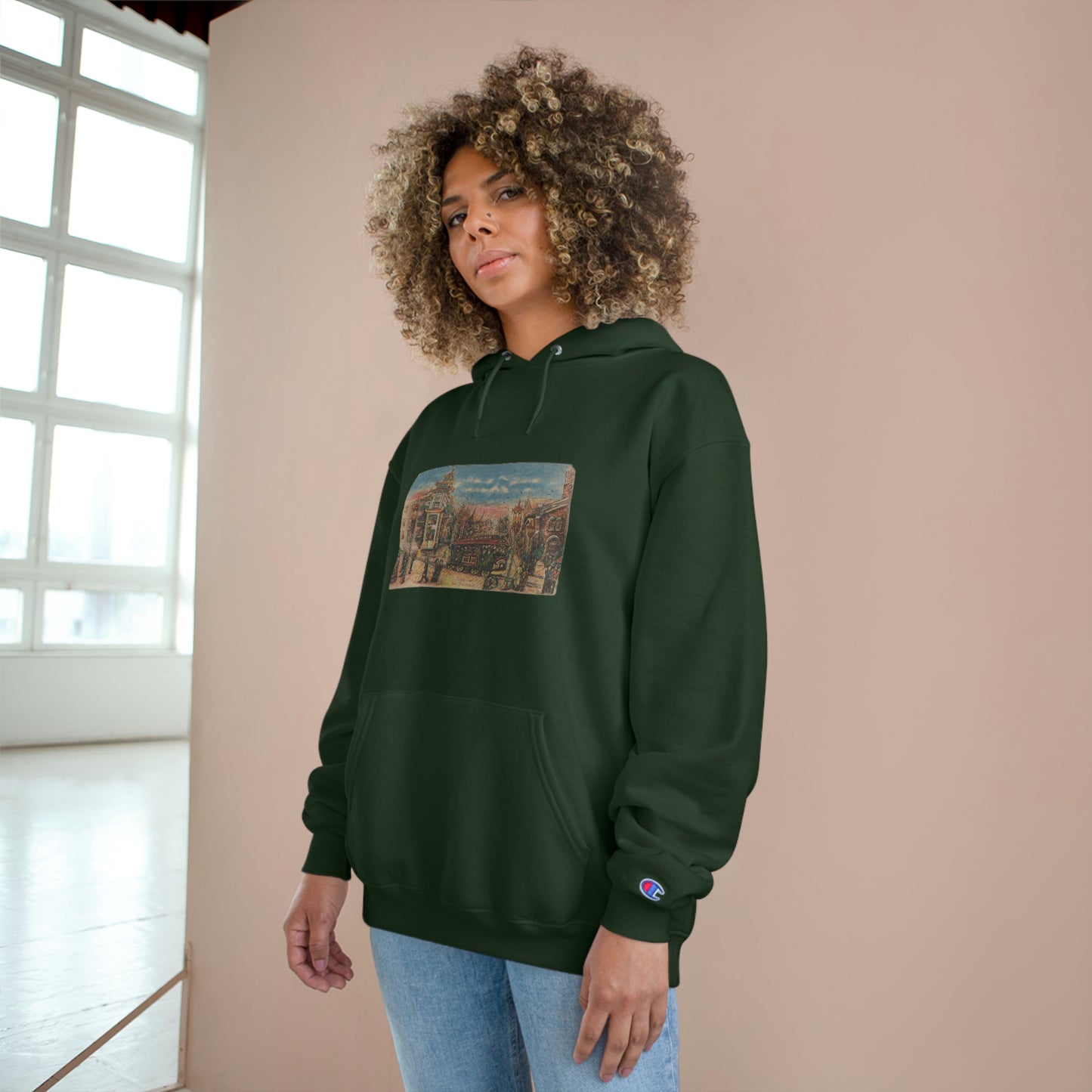 Cable Car SF - Champion Hoodie