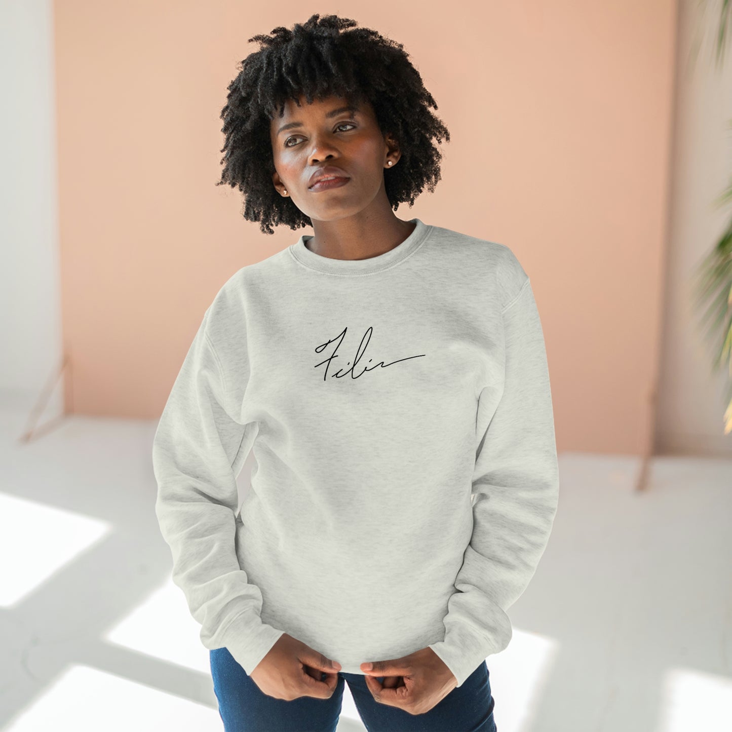 Filice - Unisex Premium Crewneck Sweatshirt