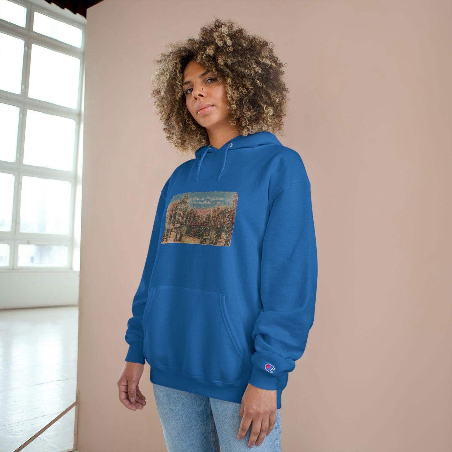 Cable Car SF - Champion Hoodie