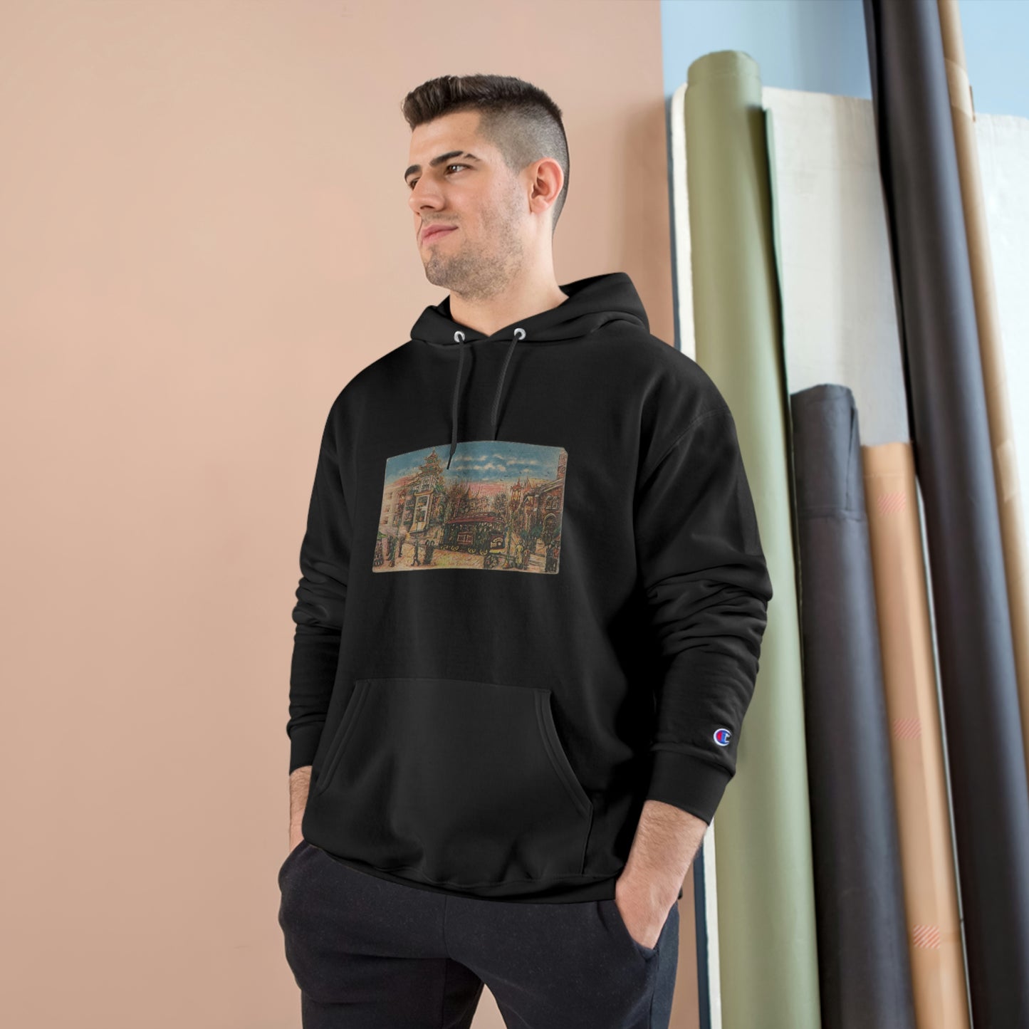 Cable Car SF - Champion Hoodie