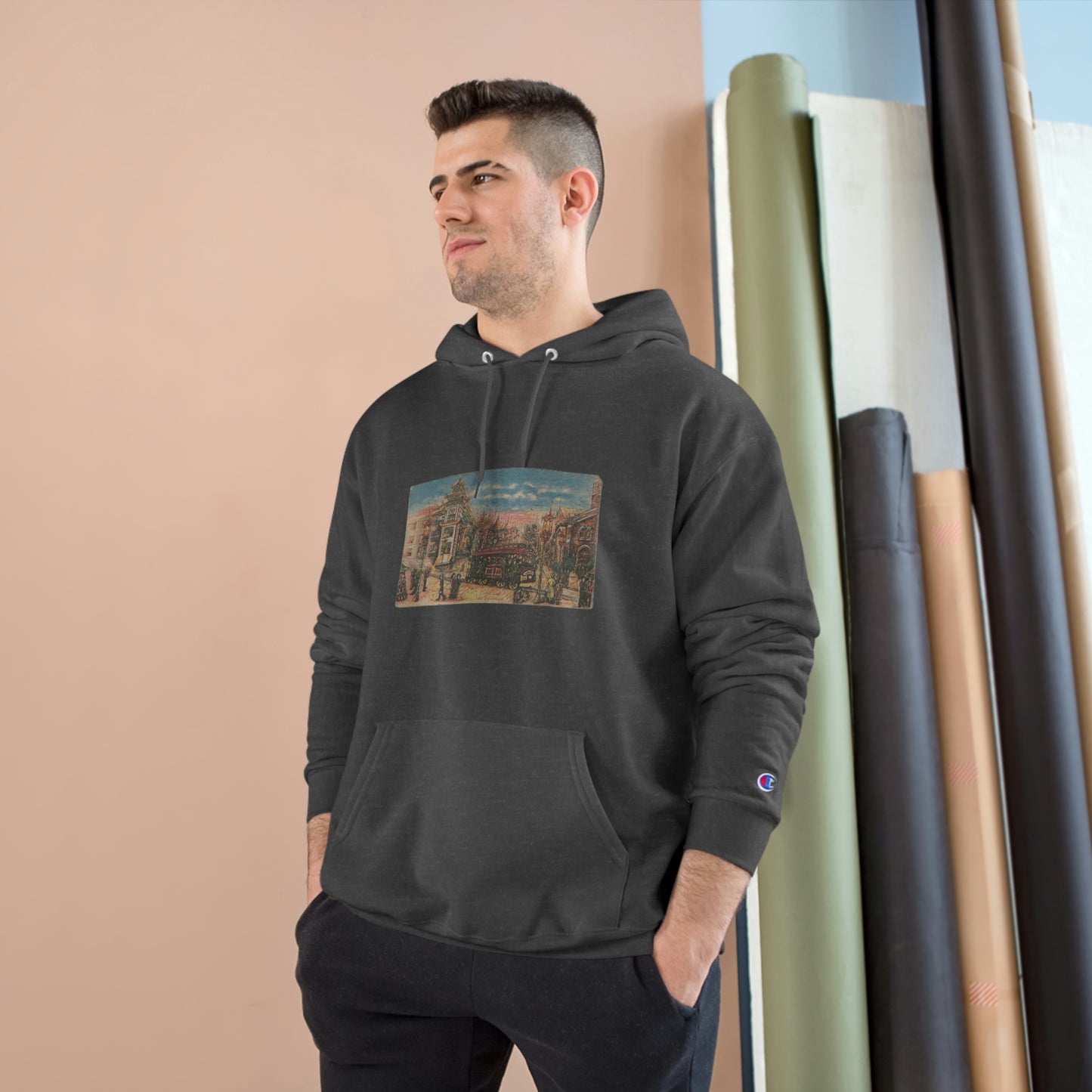 Cable Car SF - Champion Hoodie