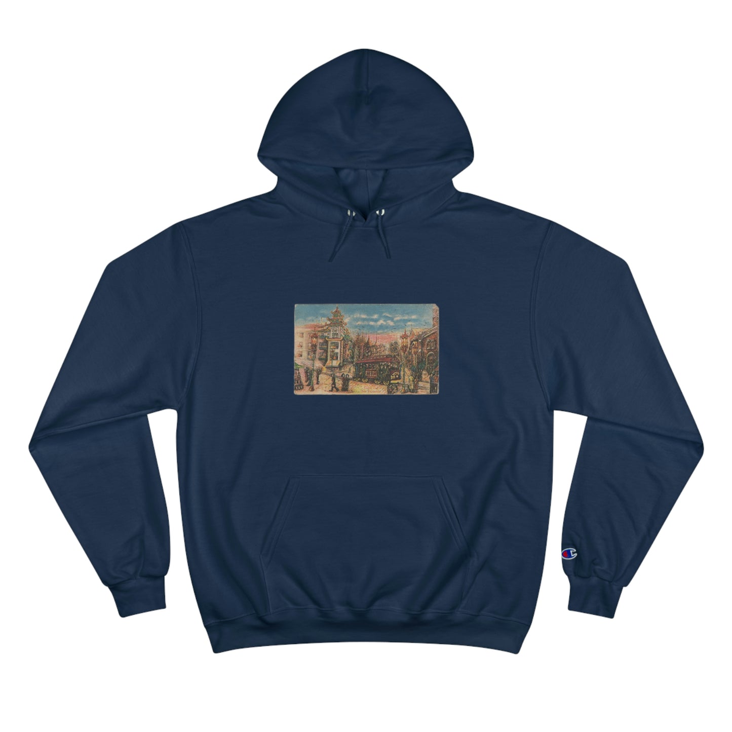 Cable Car SF - Champion Hoodie
