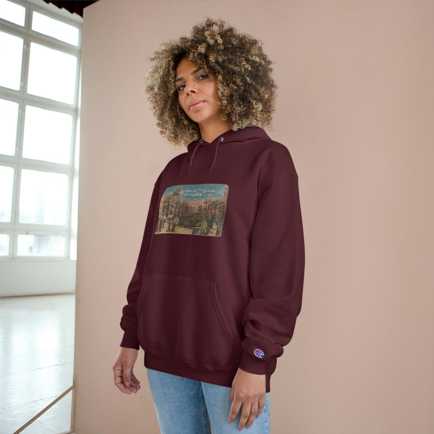 Cable Car SF - Champion Hoodie