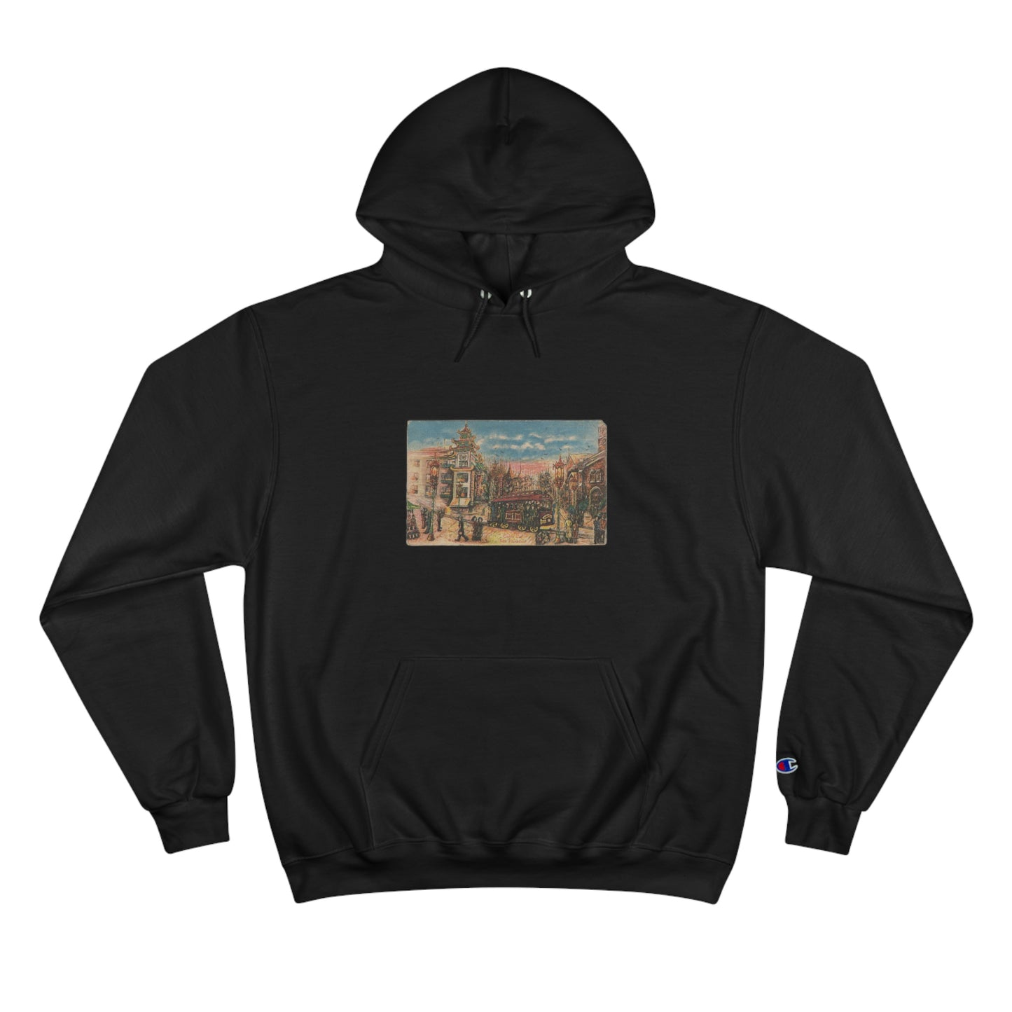 Cable Car SF - Champion Hoodie