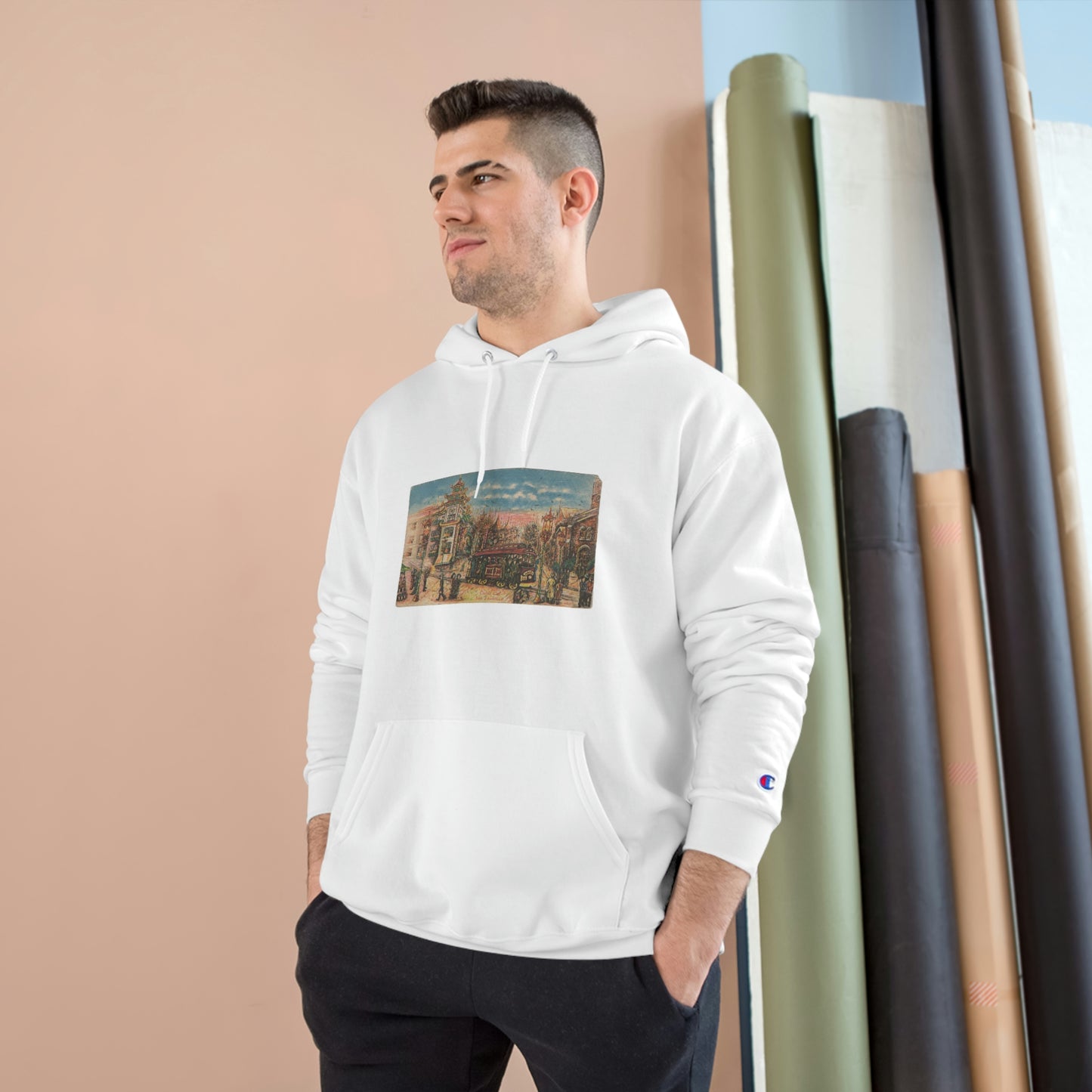 Cable Car SF - Champion Hoodie