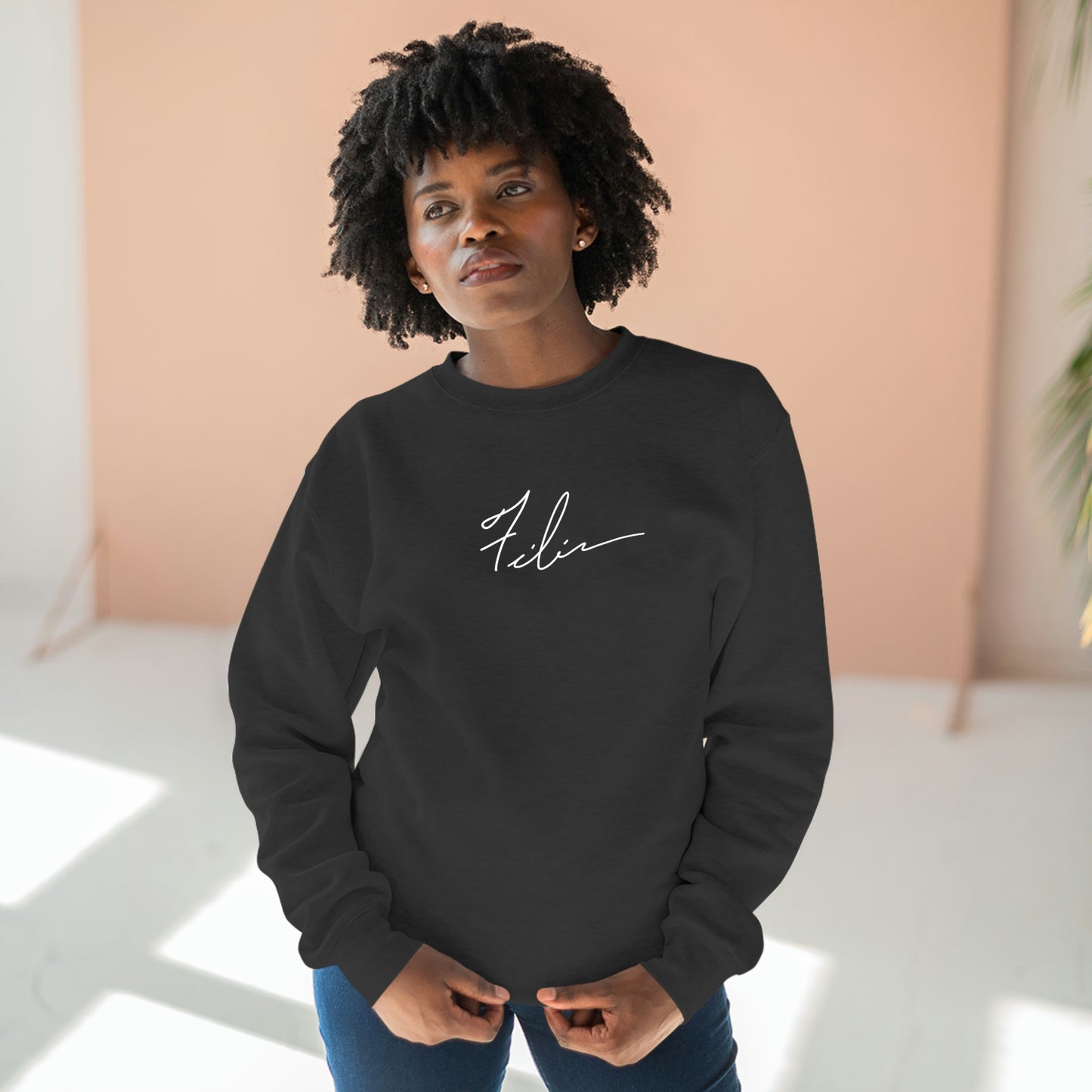 Filice - Unisex Premium Crewneck Sweatshirt