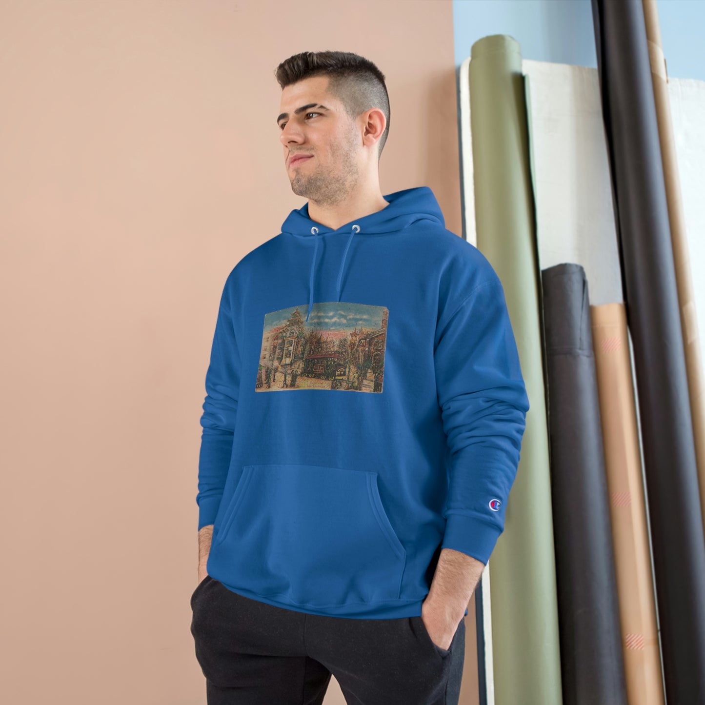 Cable Car SF - Champion Hoodie