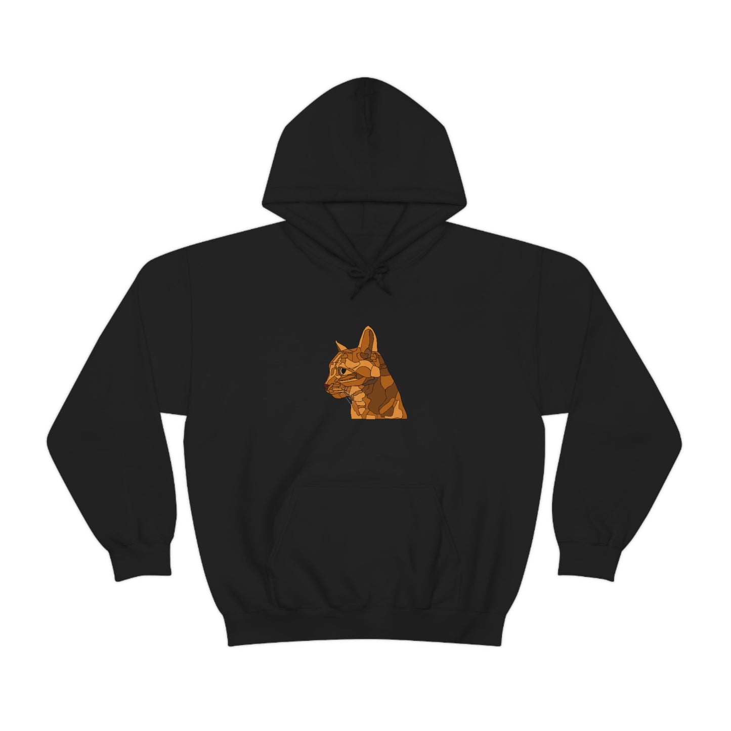 Little Orange Cat - Unisex Heavy Blend Hooded Sweatshirt