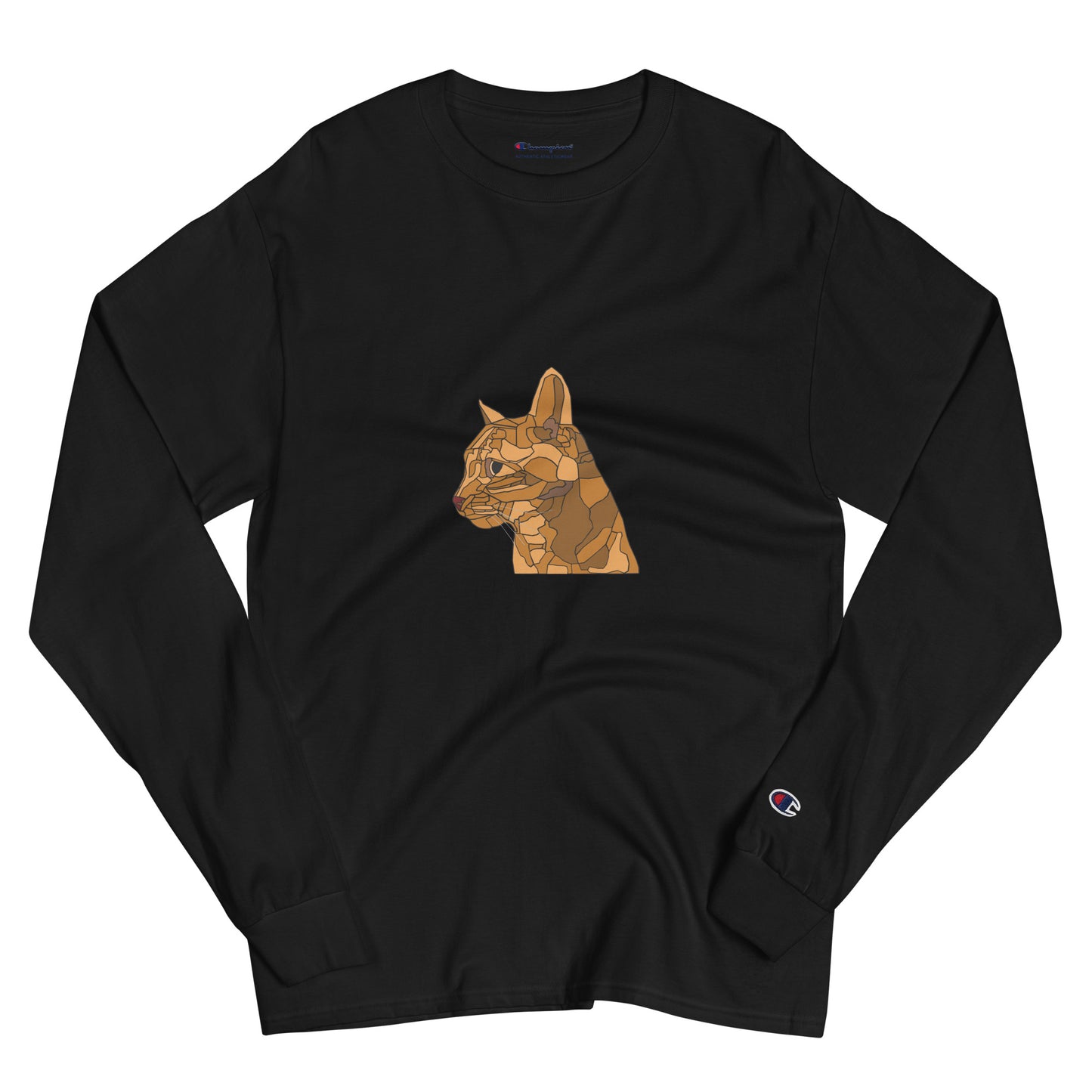 Little Orange Cat - Men's Champion Long Sleeve Shirt